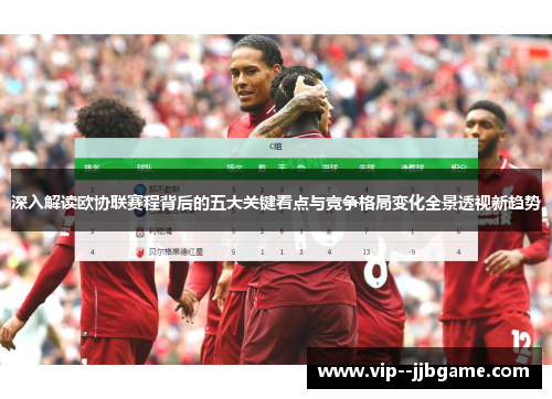 深入解读欧协联赛程背后的五大关键看点与竞争格局变化全景透视新趋势 深入解读欧协联赛程背后的五大关键看点与竞争格局变化全景透视新趋势